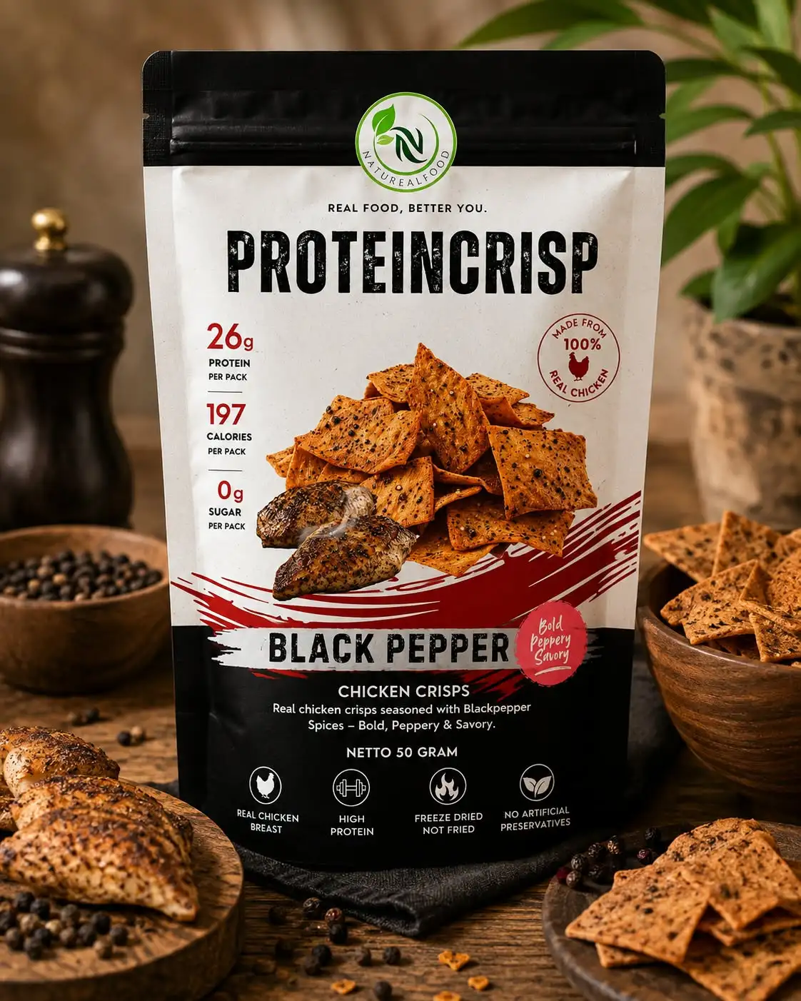 Black Pepper - Bold, Peppery, Savory